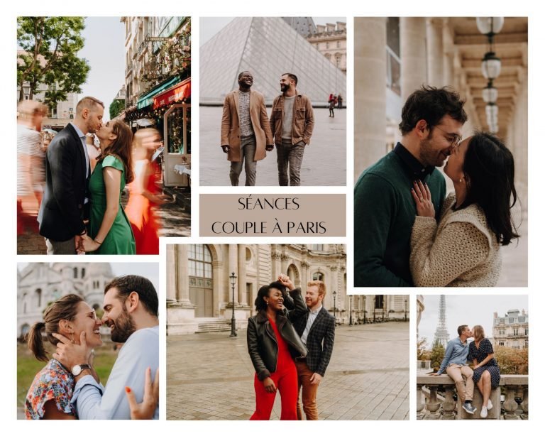 séance photo couple Paris