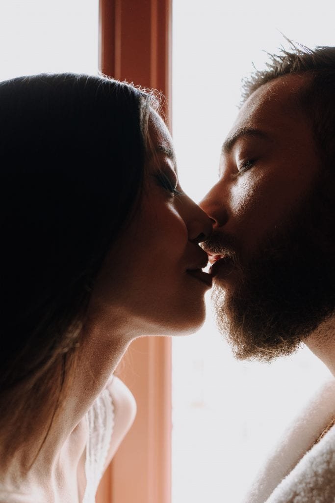 Séance photo couple hotel paris