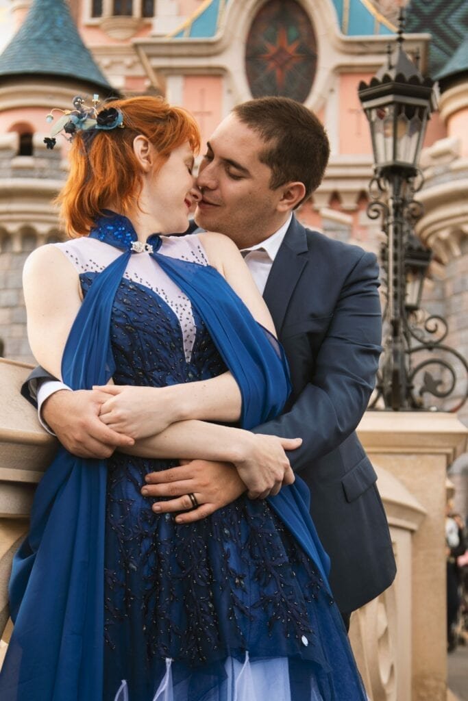 séance photo fiançailles disney