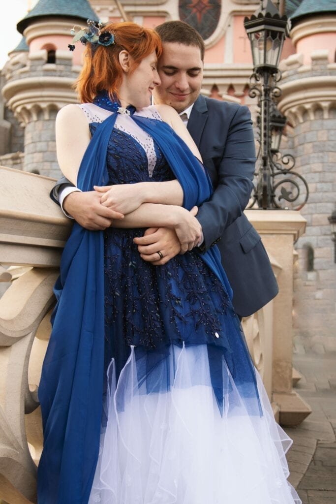 séance photo engagement disney