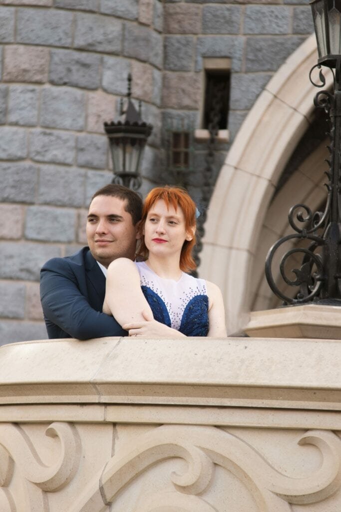 séance photo fiançailles disney