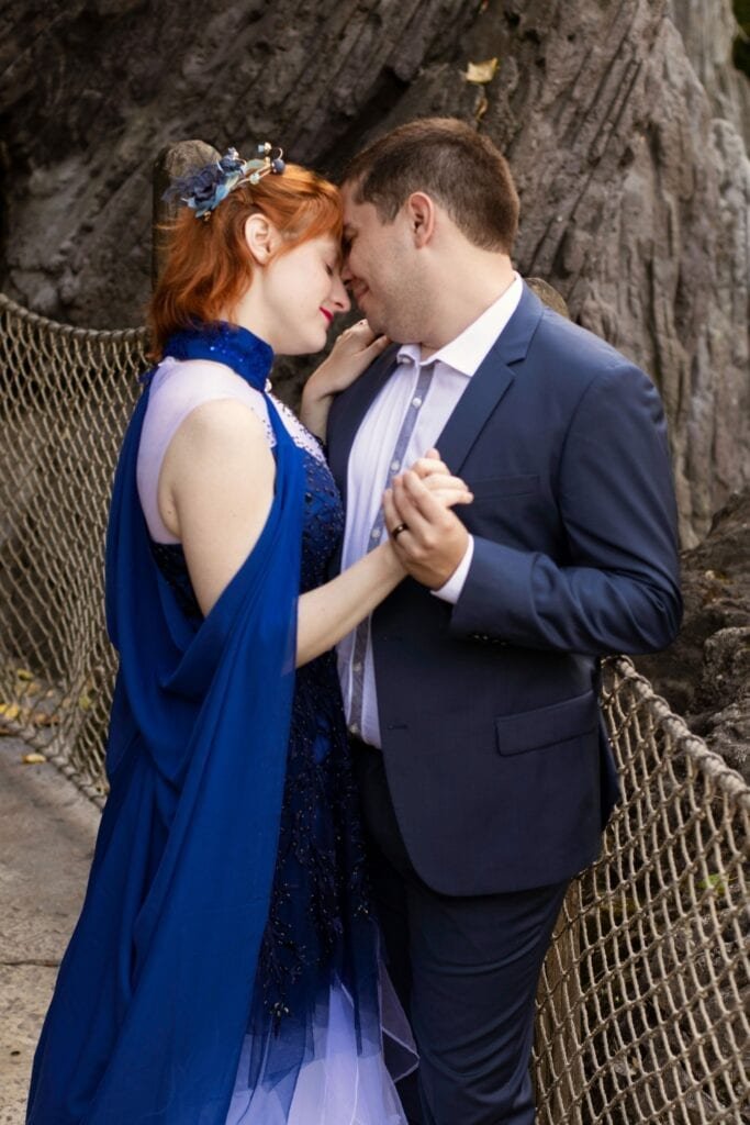 séance photo fiançailles disney