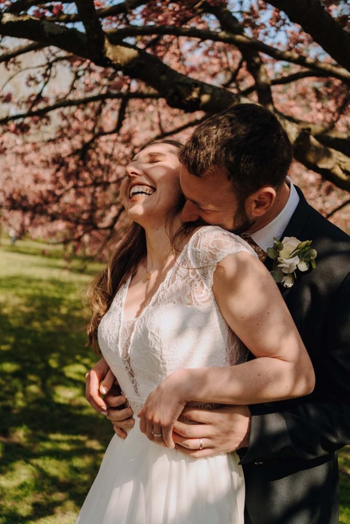 séance couple cerisiers Sceaux