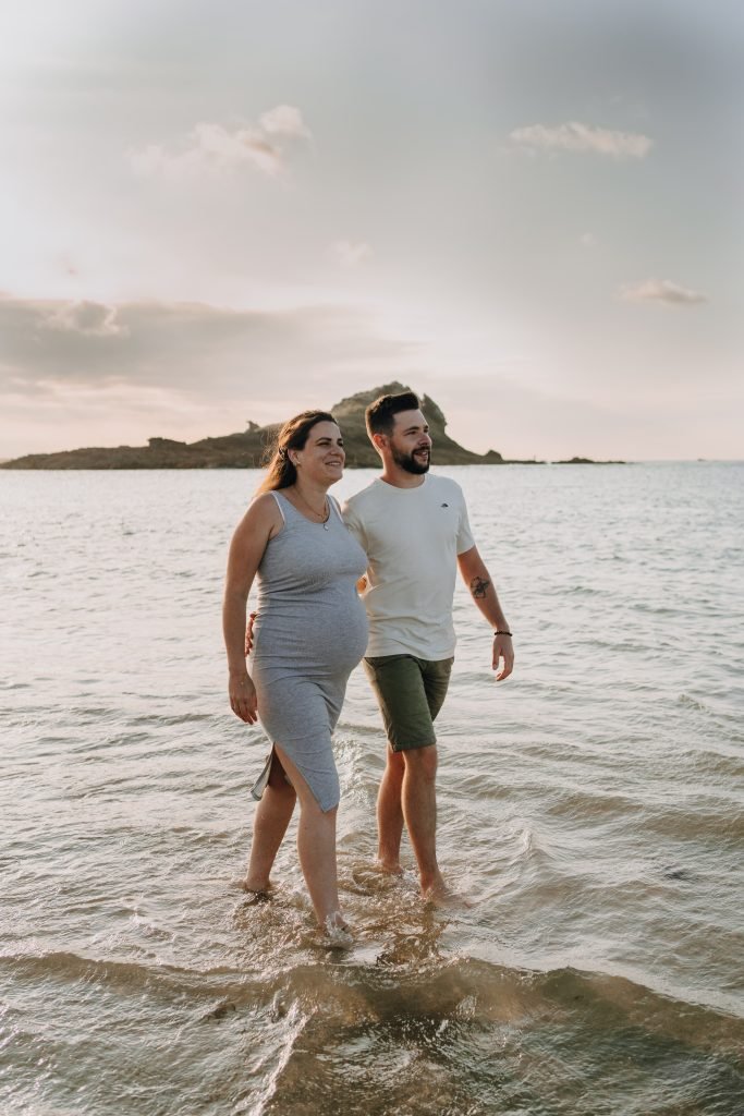 Photographe grossesse st malo