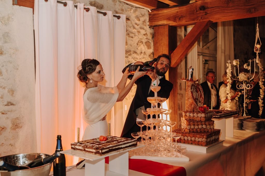 Champagne mariage