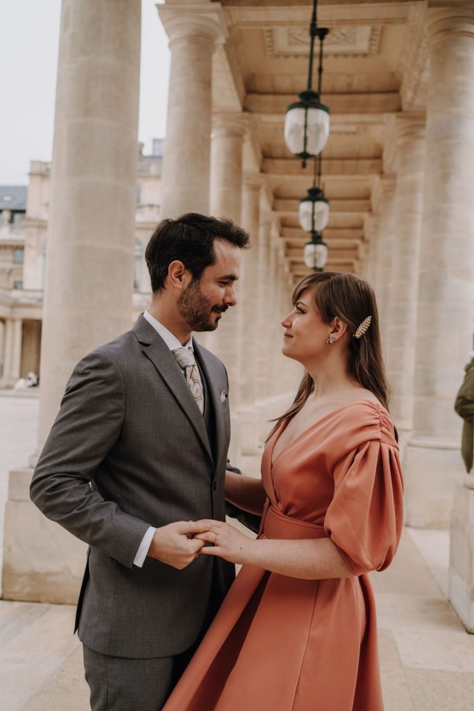 séance photo couple palais royal