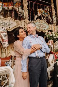 Séance photo Montmartre carrousel