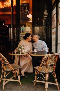 photos de mariage café