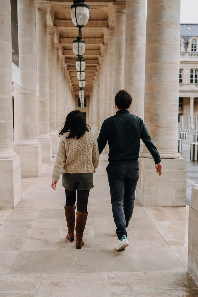 photo couple Palais Royal