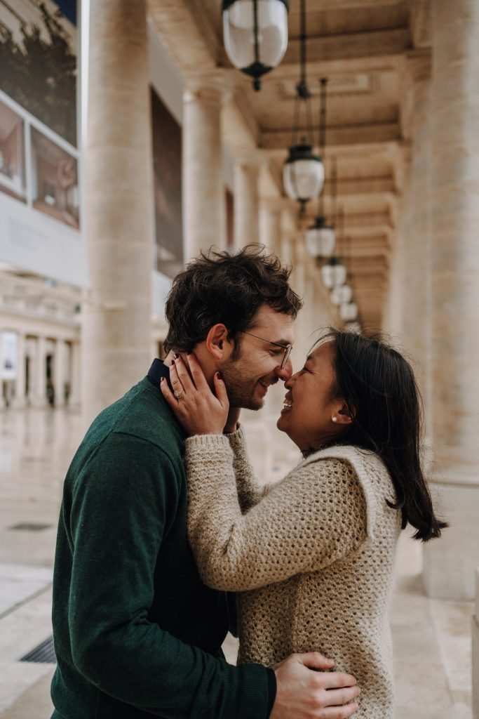 séance photo couple Palais Royal