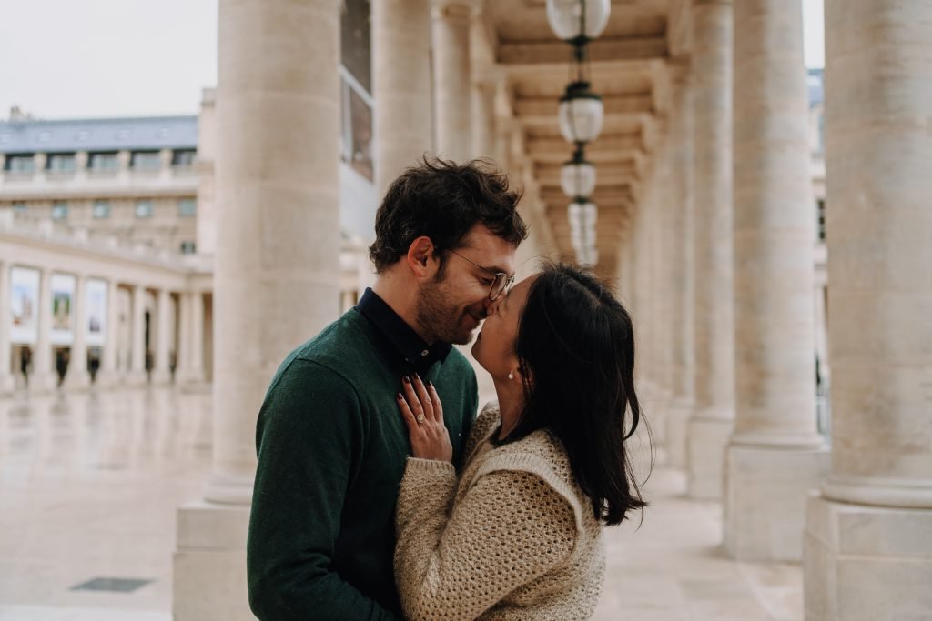 séance photo couple Palais Royal