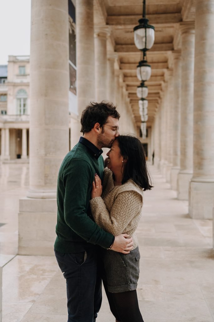 séance photo couple Palais Royal
