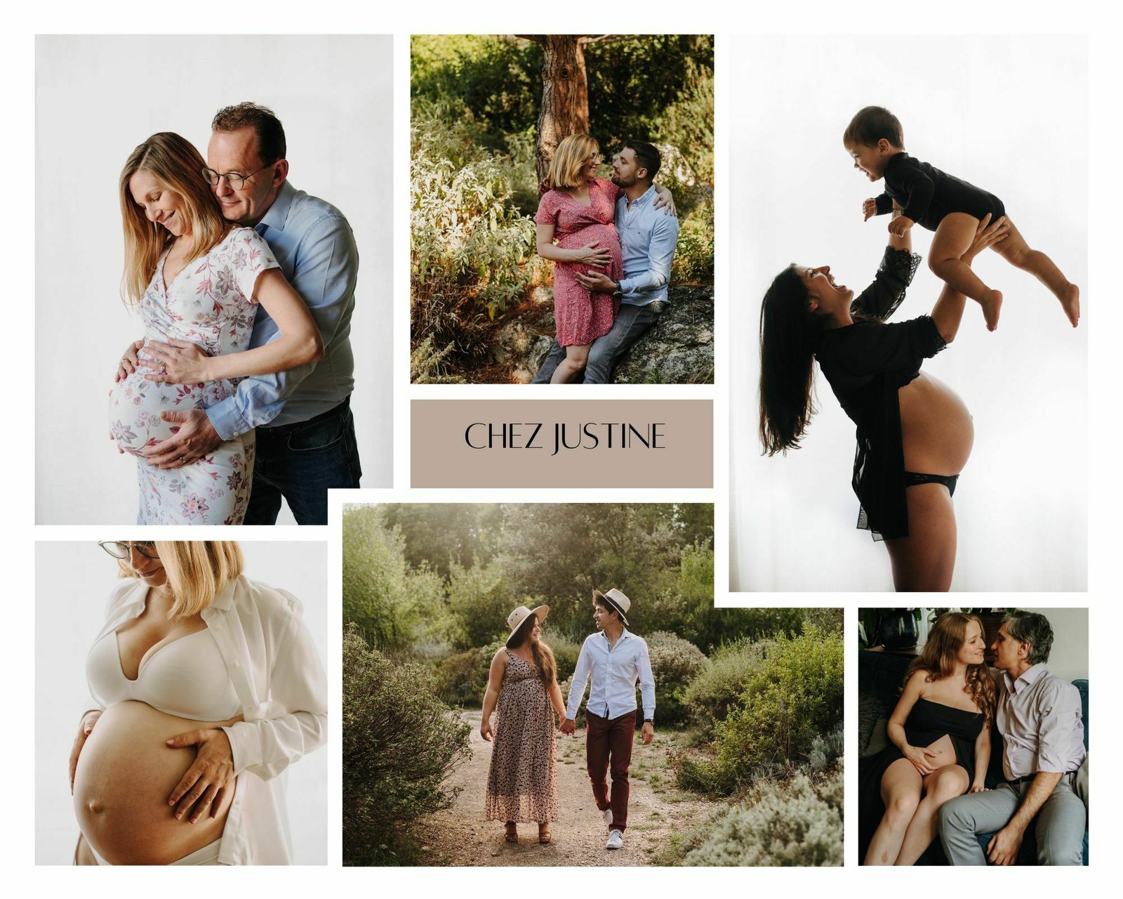 séance photo grossesse home studio