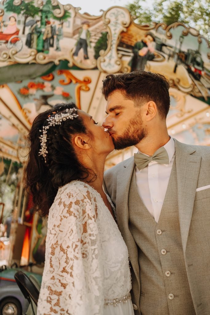 mariés caroussel