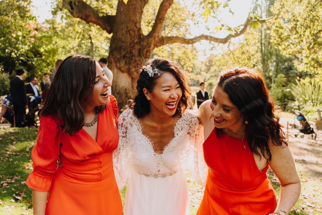 photos de groupe mariage fun