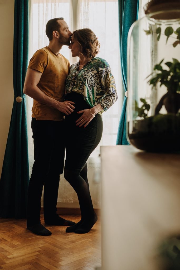 Séance Photo Grossesse À Domicile