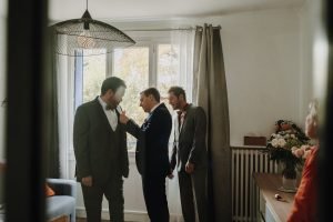 préparatifs marié