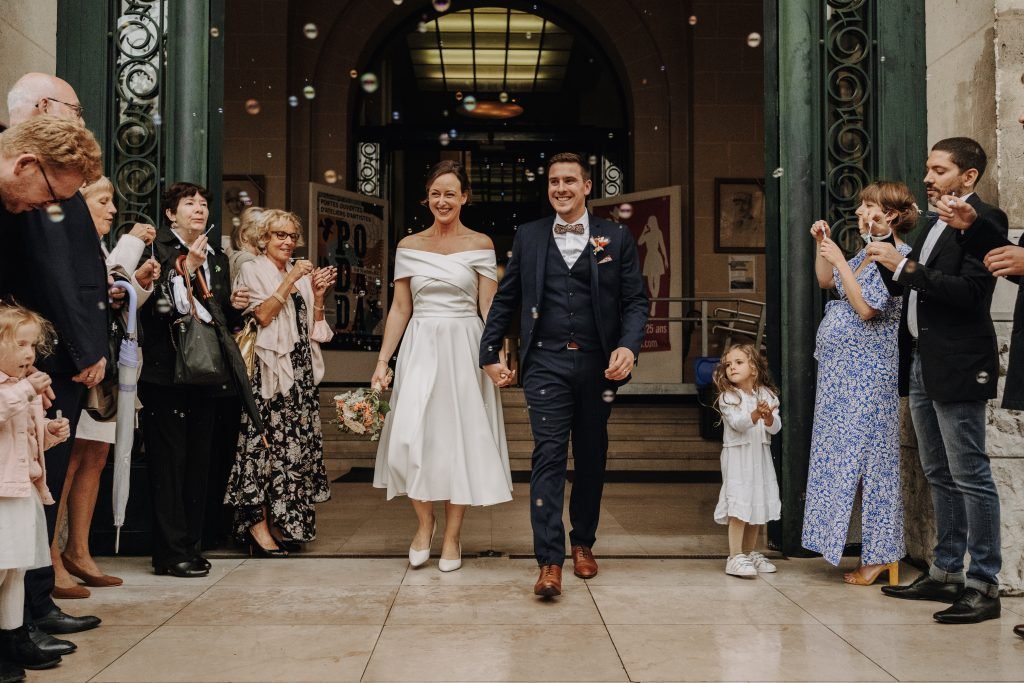 Mairie de Bois Colombes mariage sortie
