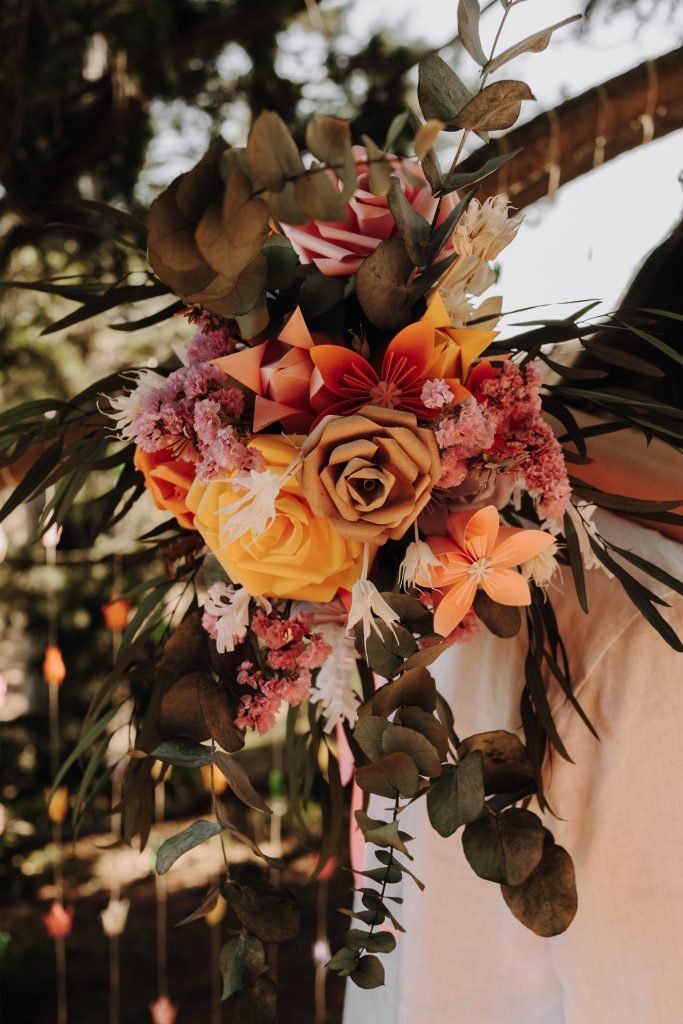 bouquet origami