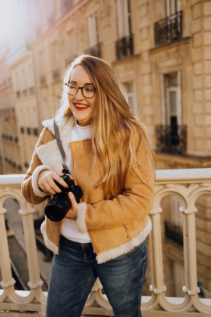 Justine, photographe portrait à Paris