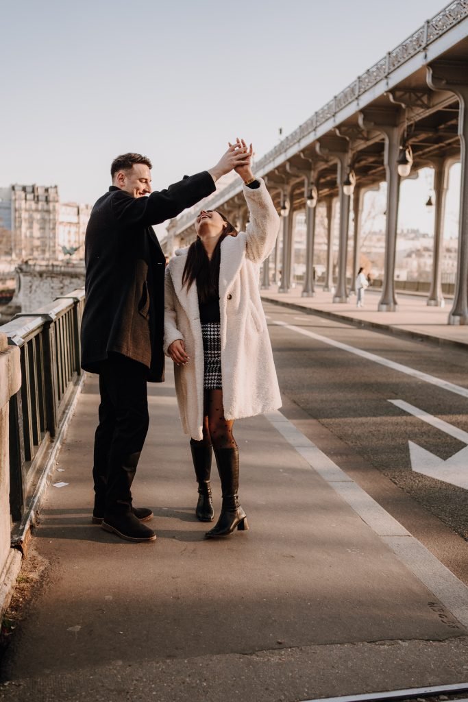 Pont De Bir-Hakeim Séance Photo