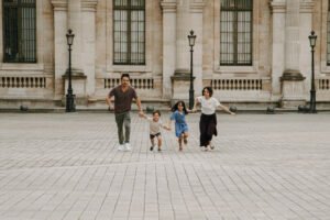 séance photo Louvre