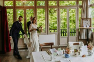 Mariage au pavillon du lac