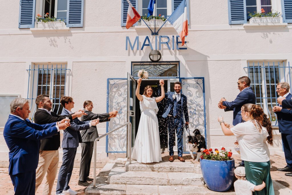 Mariage à la mairie de Limetz-Villez
