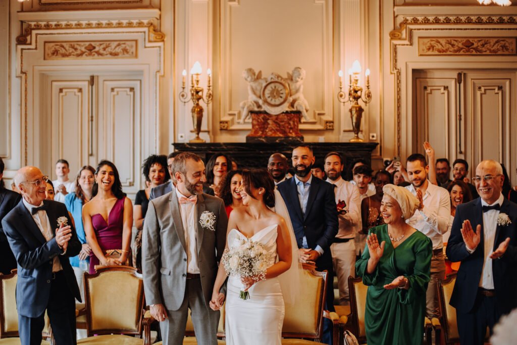 Mariage à la mairie de Clichy