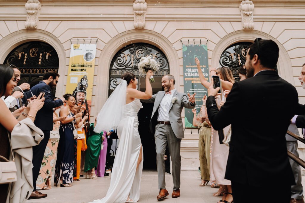 Mariage à la mairie de Clichy