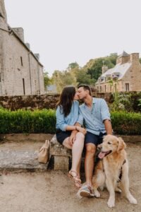 Séance photo couple à Léhon