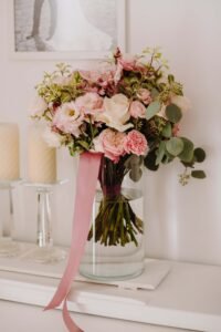 Bouquet mariée rose