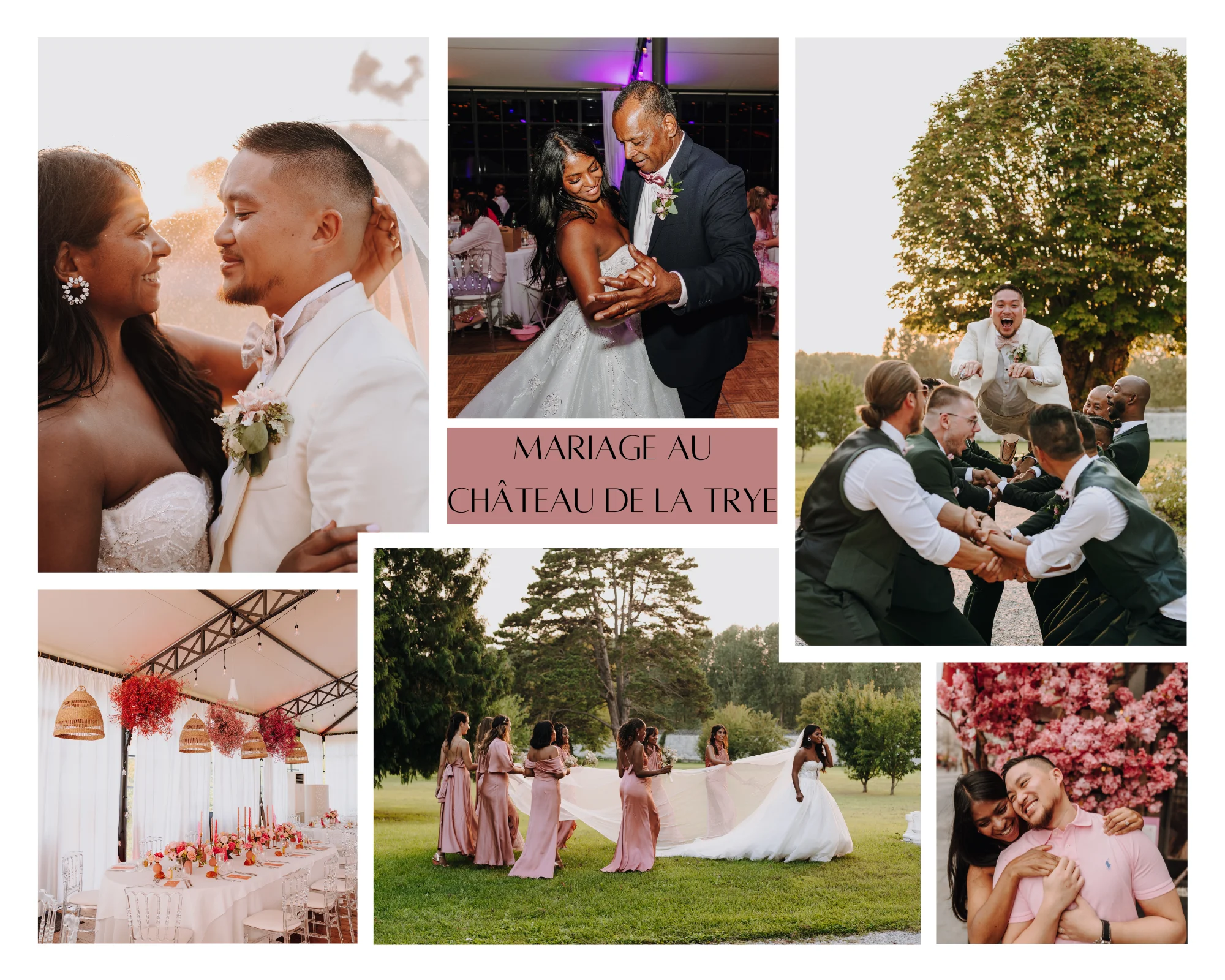 Mariage au Château de la Trye