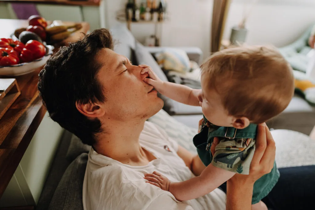 Photographie de famille naturelle