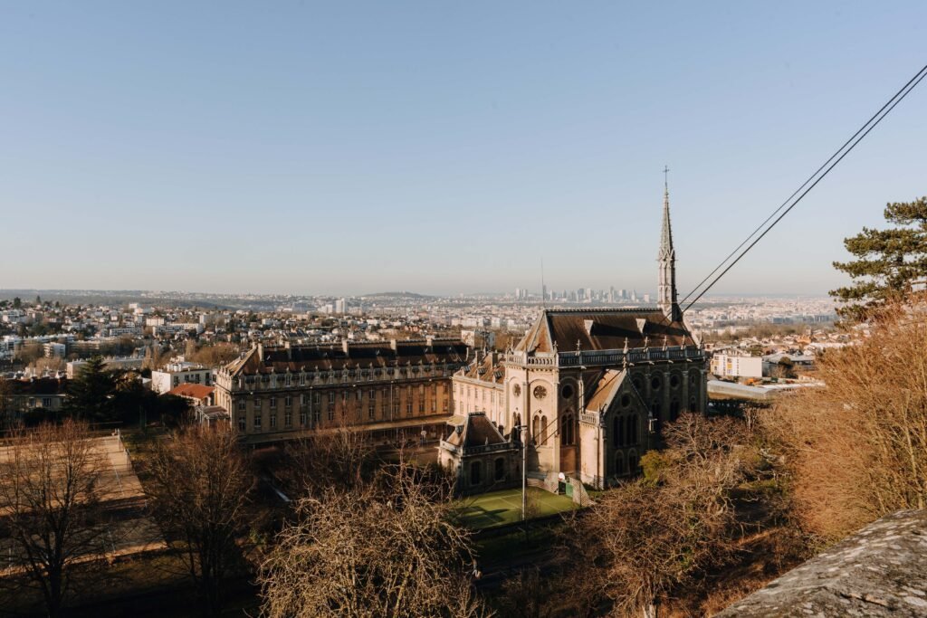 Mariage vue sur Paris