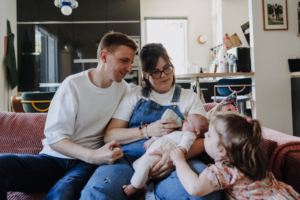 Séance naissance à domicile