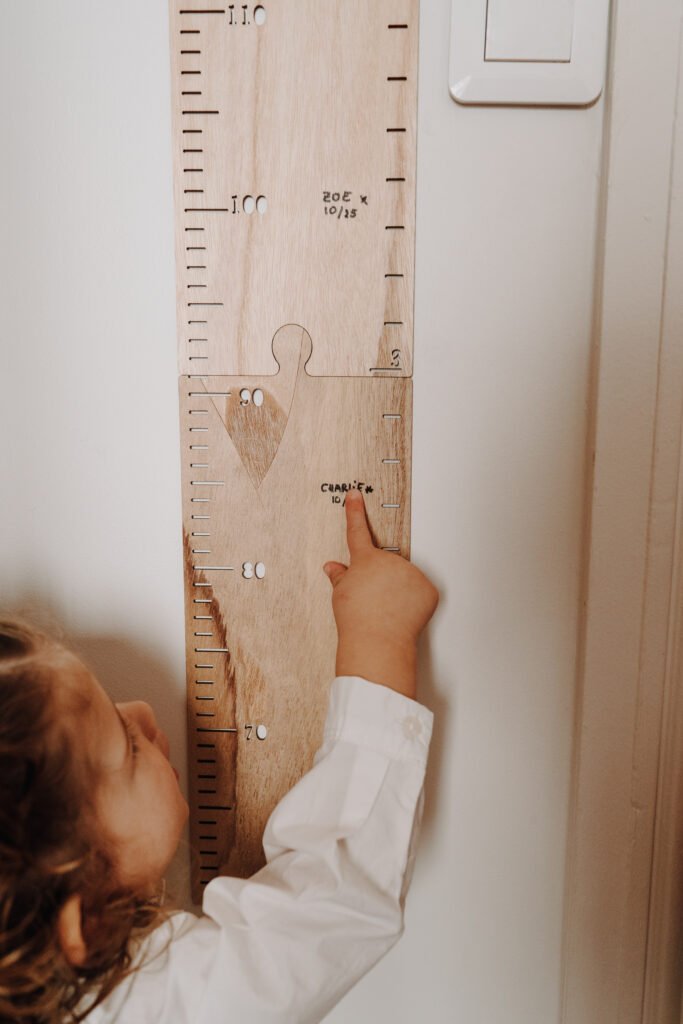 Mesurer tailel enfant