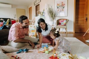 reportage famille à la maison