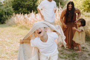 Photos de famille ambiance campagne proche de Paris