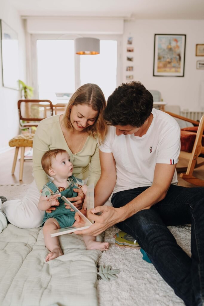famille à la maison Paris