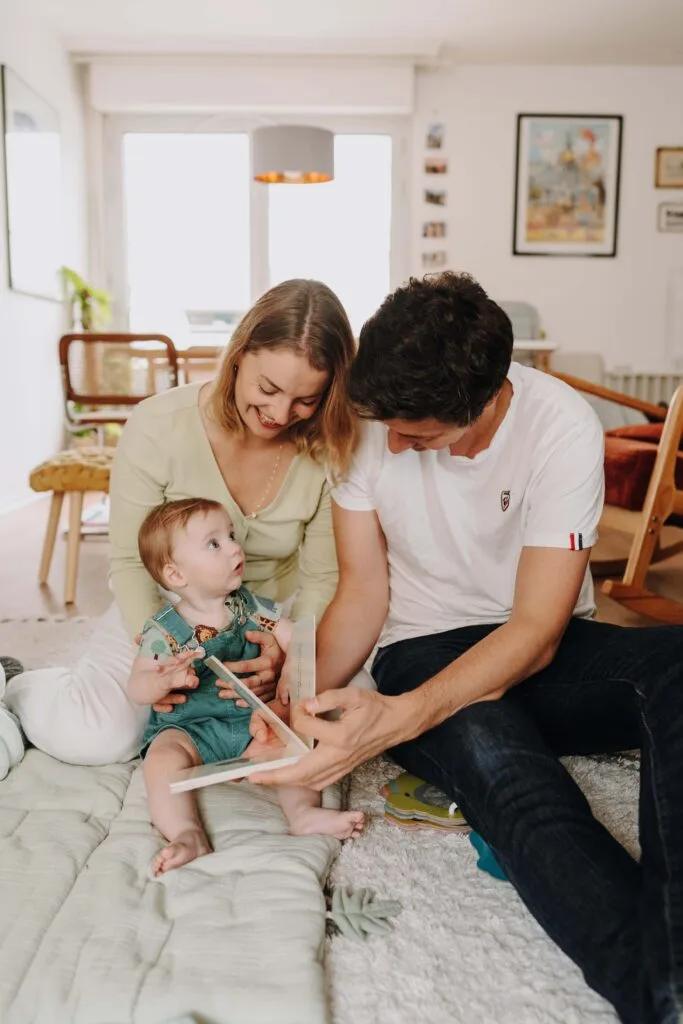 famille à la maison Paris