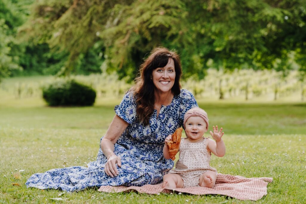 Grand mère et petite fille souvenirs